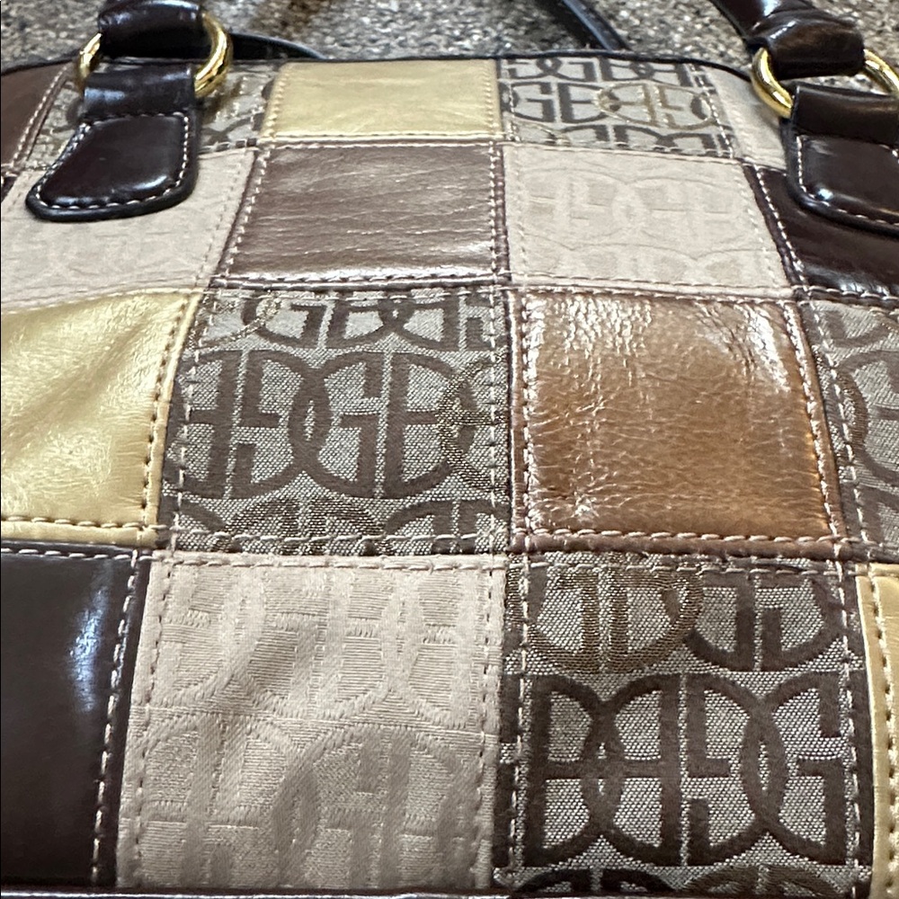 Giani Bernini Patchwork Leather Handbag - image 4